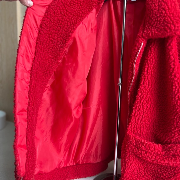 Oversized XS Plush I.AM.GIA Pixie Jacket Faux Shearling Teddy Coat - Picture 3 of 5